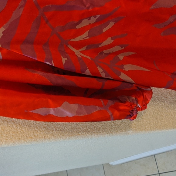 Bululu Resort Silky Dress Size S - Picture 3 of 9